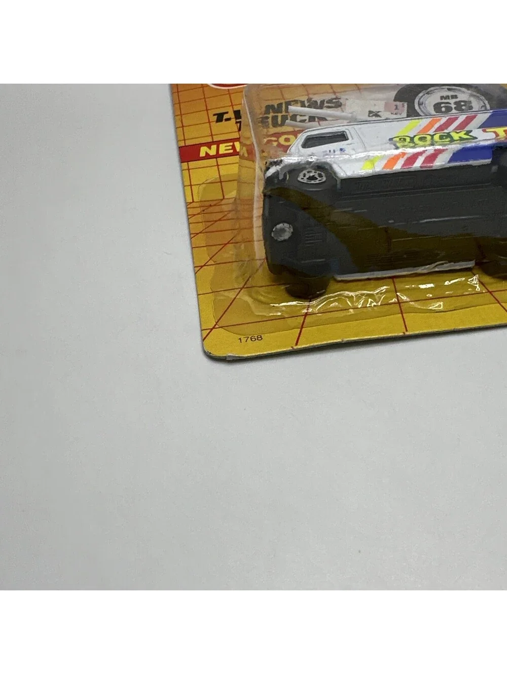 Matchbox MB68 Die-Cast Metal T.V. News Truck ROCK TV Diecast NEW+FAST SHIPPING